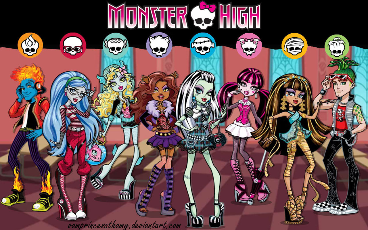 monster high-znaky